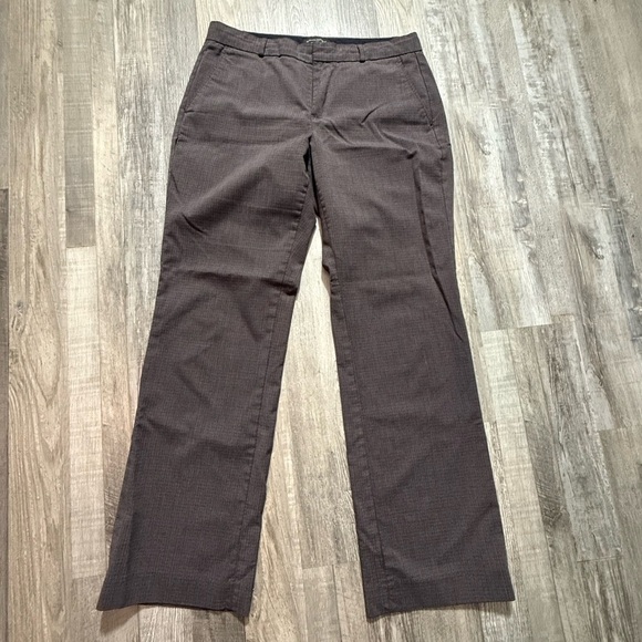 Banana Republic Logan Curvy Fit Pants in Plaid - Size 5L corpcore office Siren - Picture 1 of 5